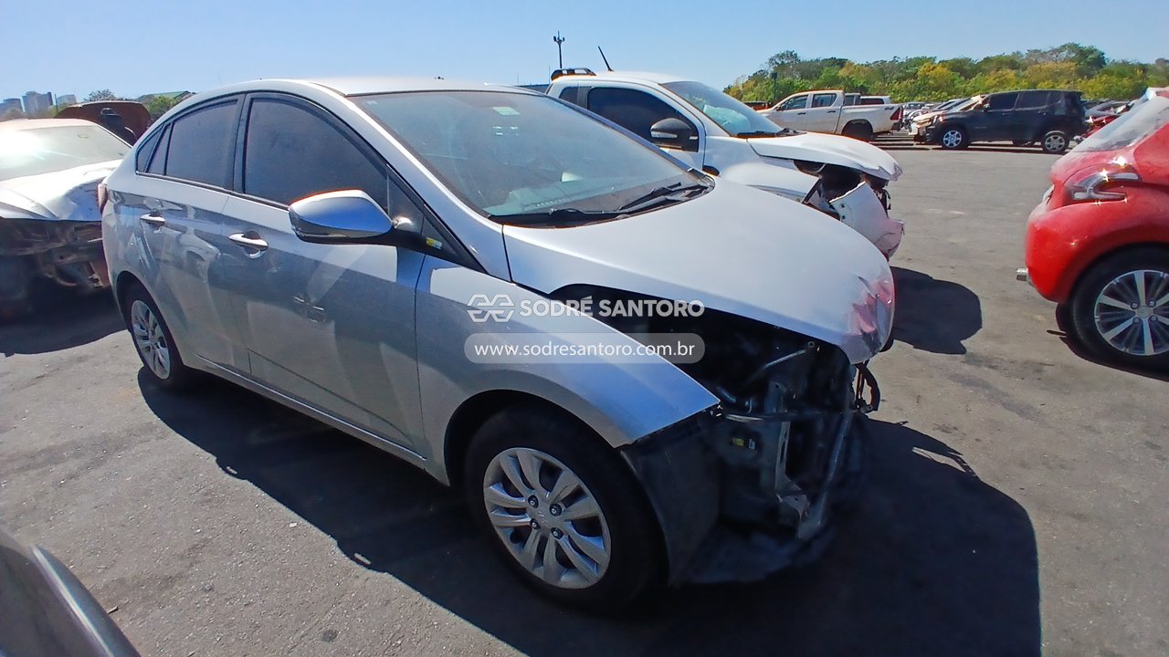 Hyundai Hb20s 1.6a Comf 2017 em leilão