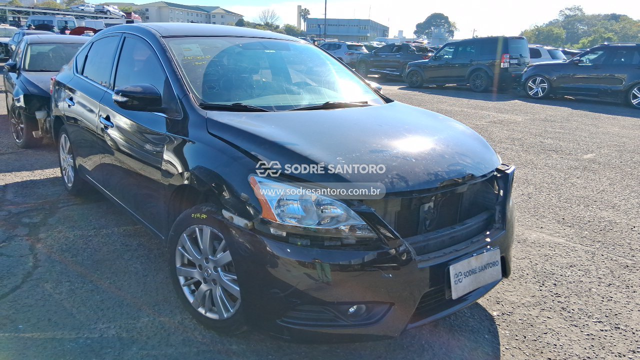 Nissan Sentra 20sl Cvt 2016 em leilão