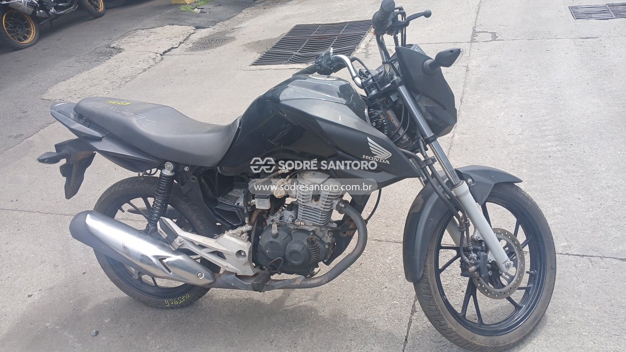 Honda Cg 160 Titan 2024 em leilão