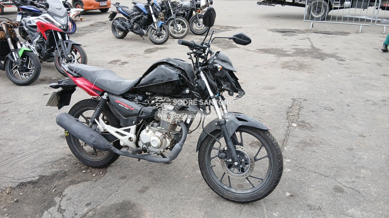 Honda Cg 160 Fan 2025 em leilão