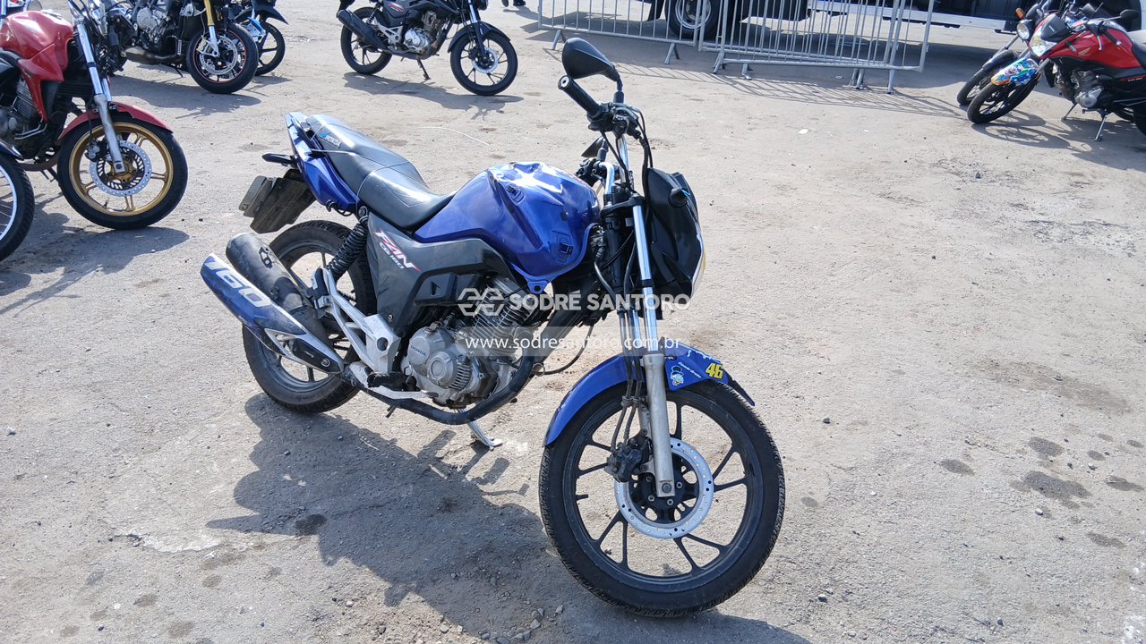 Honda Cg 160 Fan 2022 em leilão