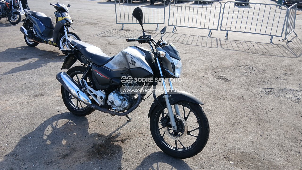 Honda Cg 160 Start 2025 em leilão