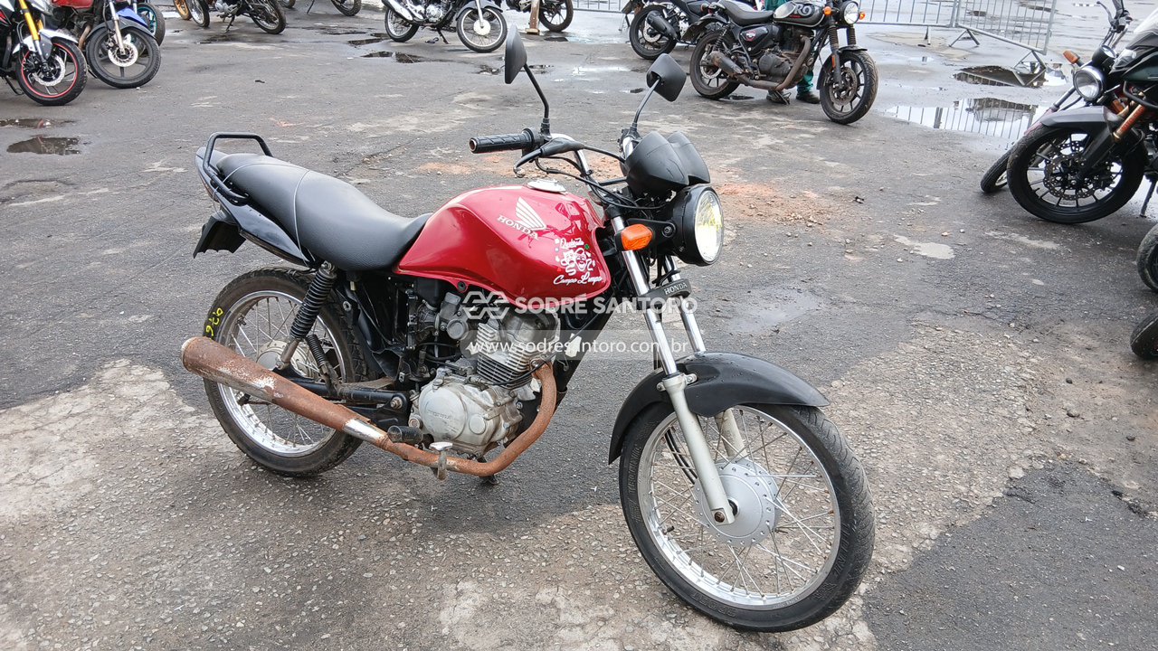 Honda Cg 150 Fan Esi 2013 em leilão