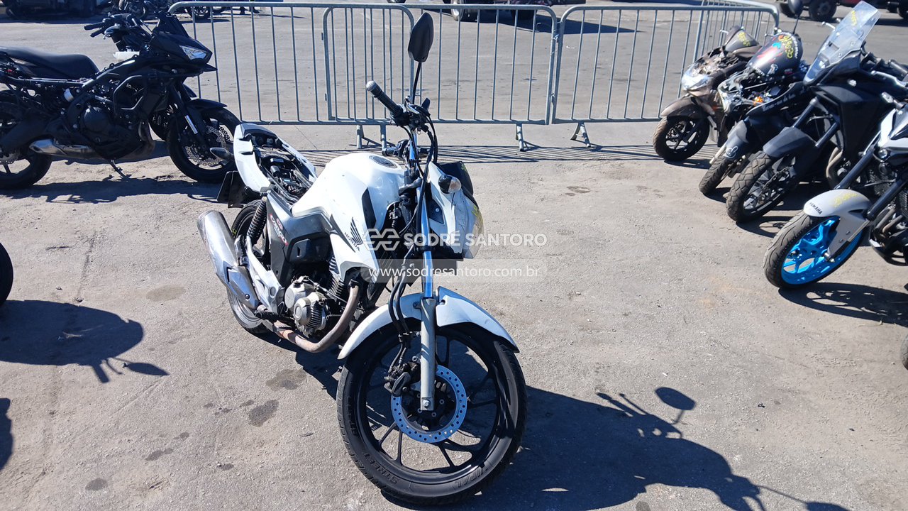 Honda Cg 160 Cargo 2020 em leilão