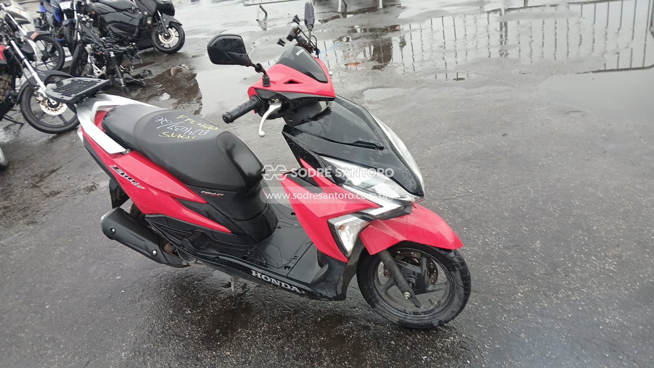 Honda Elite 125 2023 em leilão