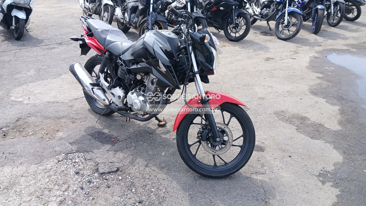 Honda Cg 160 Titan 2025 em leilão