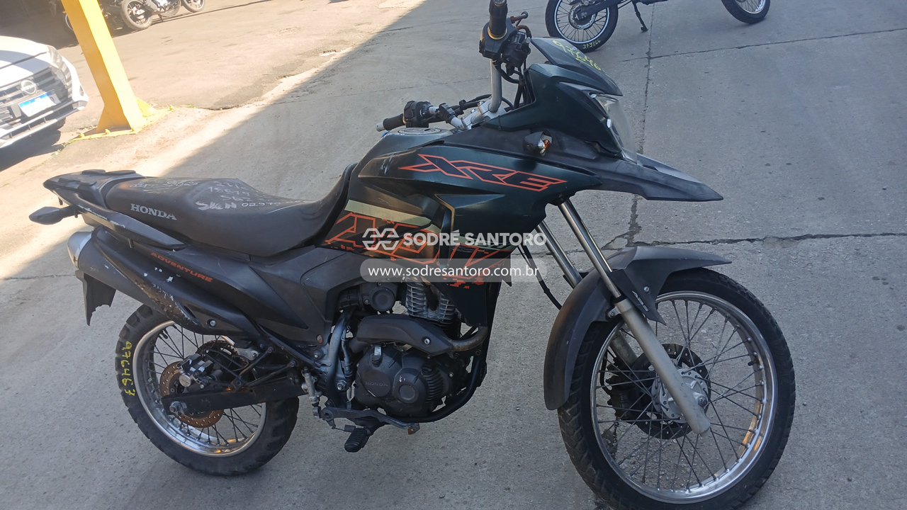 Honda Xre 190 Se 2024 em leilão