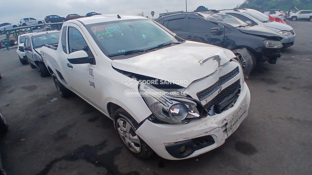 Chevrolet Montana Ls 2014 em leilão