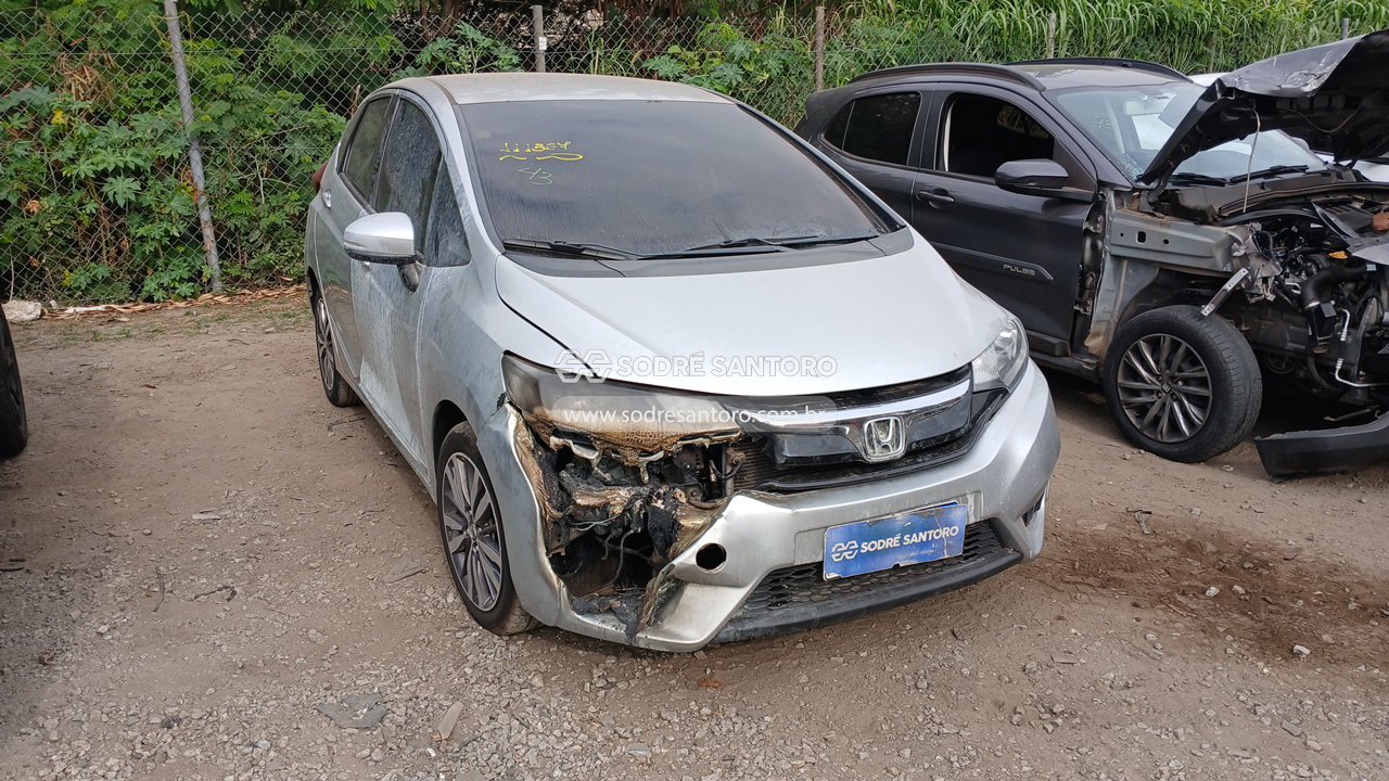 Honda Fit Ex Cvt 2016 em leilão