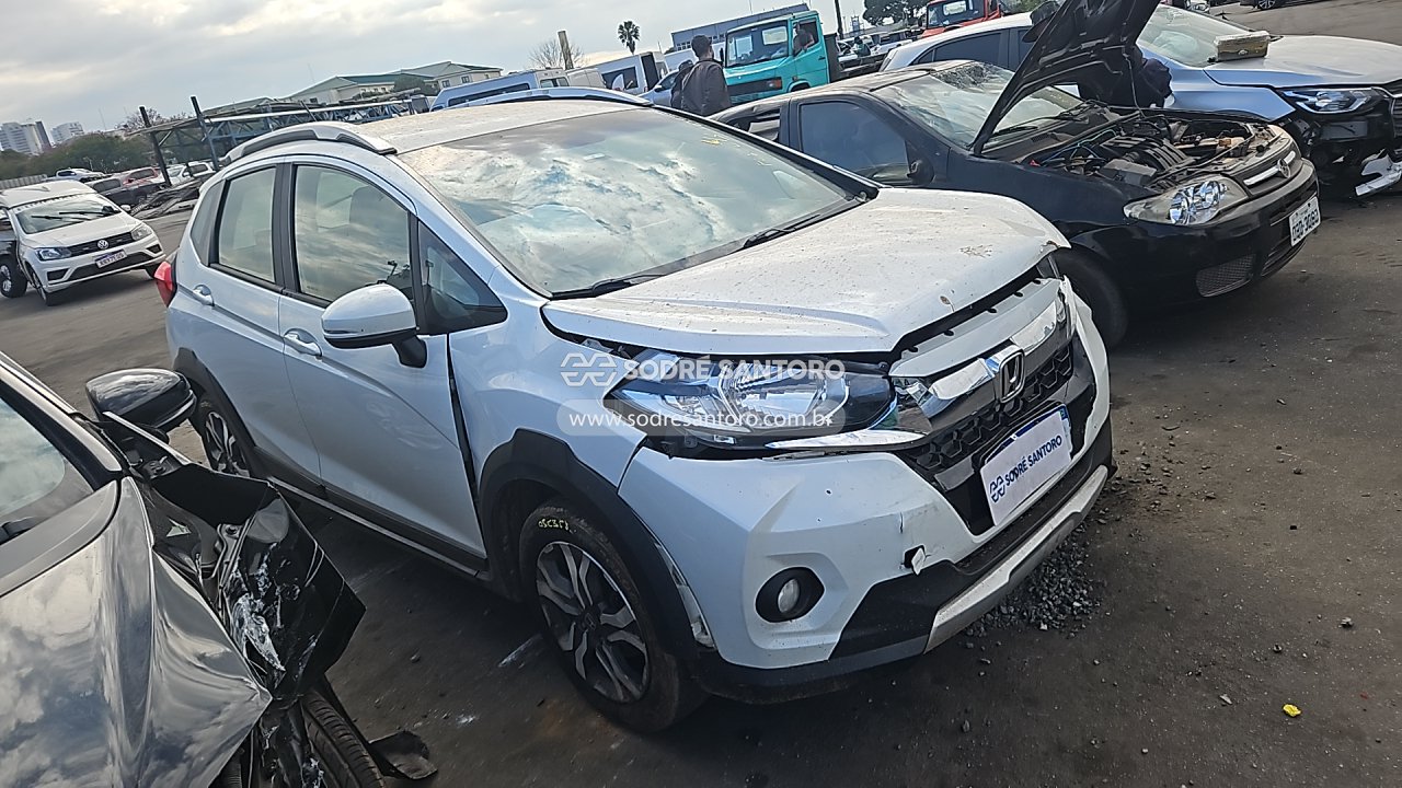 Honda Wr-v Exl Cvt 2018 em leilão