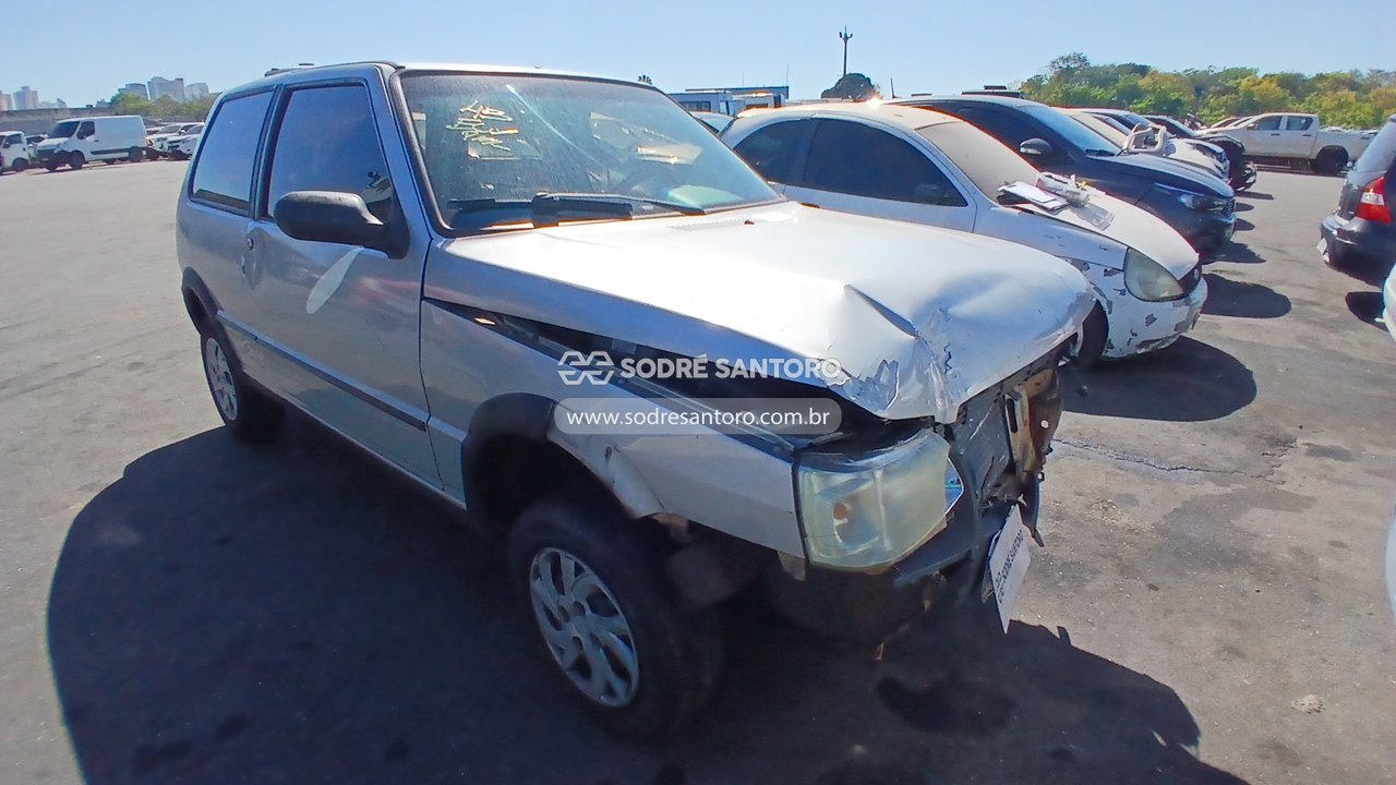 Fiat Uno Mille Way Econ 2009 em leilão