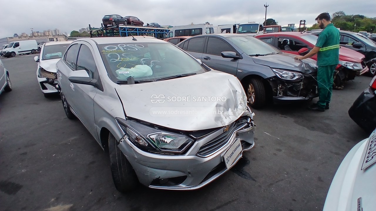 Chevrolet Prisma 1.4at Ltz 2019 em leilão