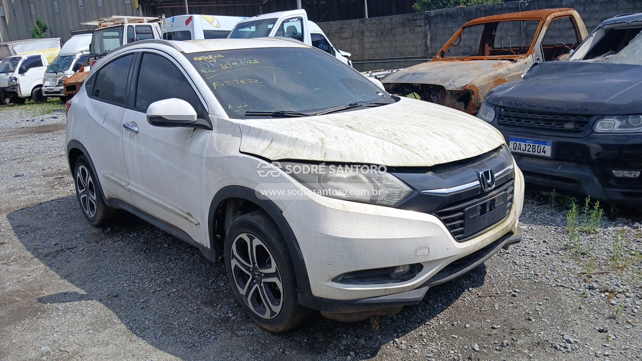 Honda Hr-v Exl Cvt 2016 em leilão