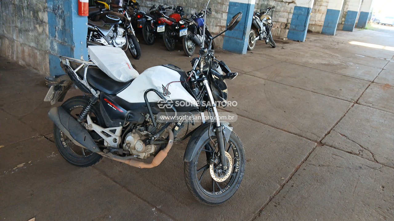 Honda Cg 160 Cargo 2025 em leilão