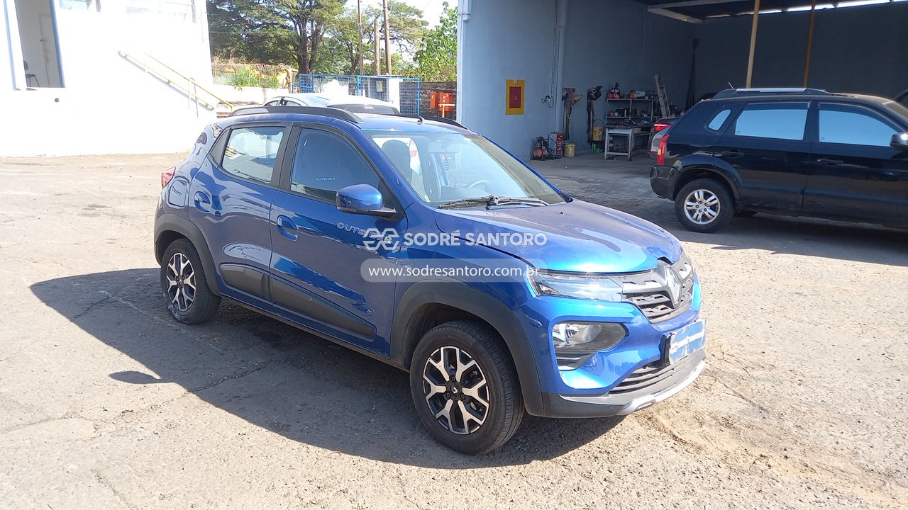 Renault Kwid Outsid 2 2025 em leilão