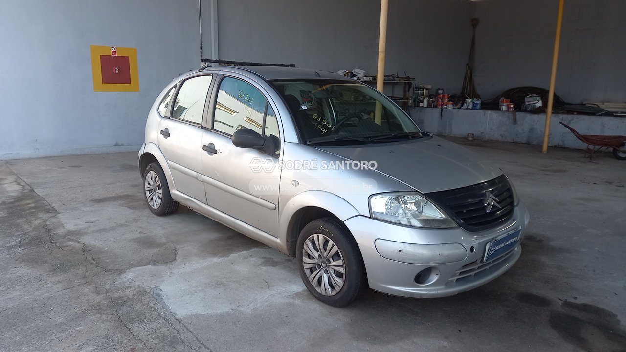 CITROËN C3 Glx 14 Flex 2008 em leilão