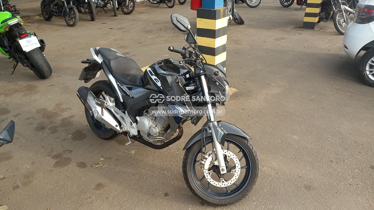 Honda Cb 250f Twister Cbs 2019 em leilão