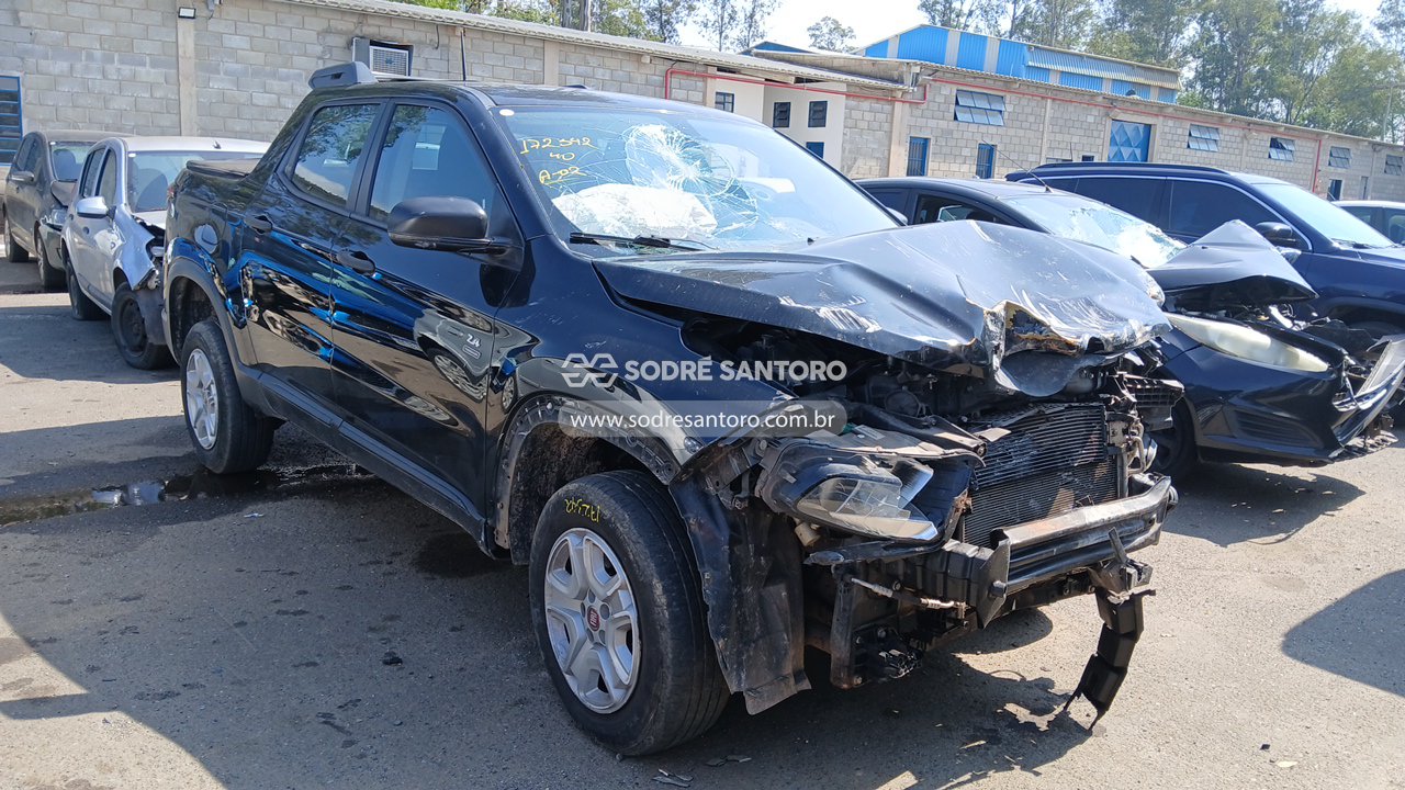 Fiat Toro Freedom At9 2018 em leilão