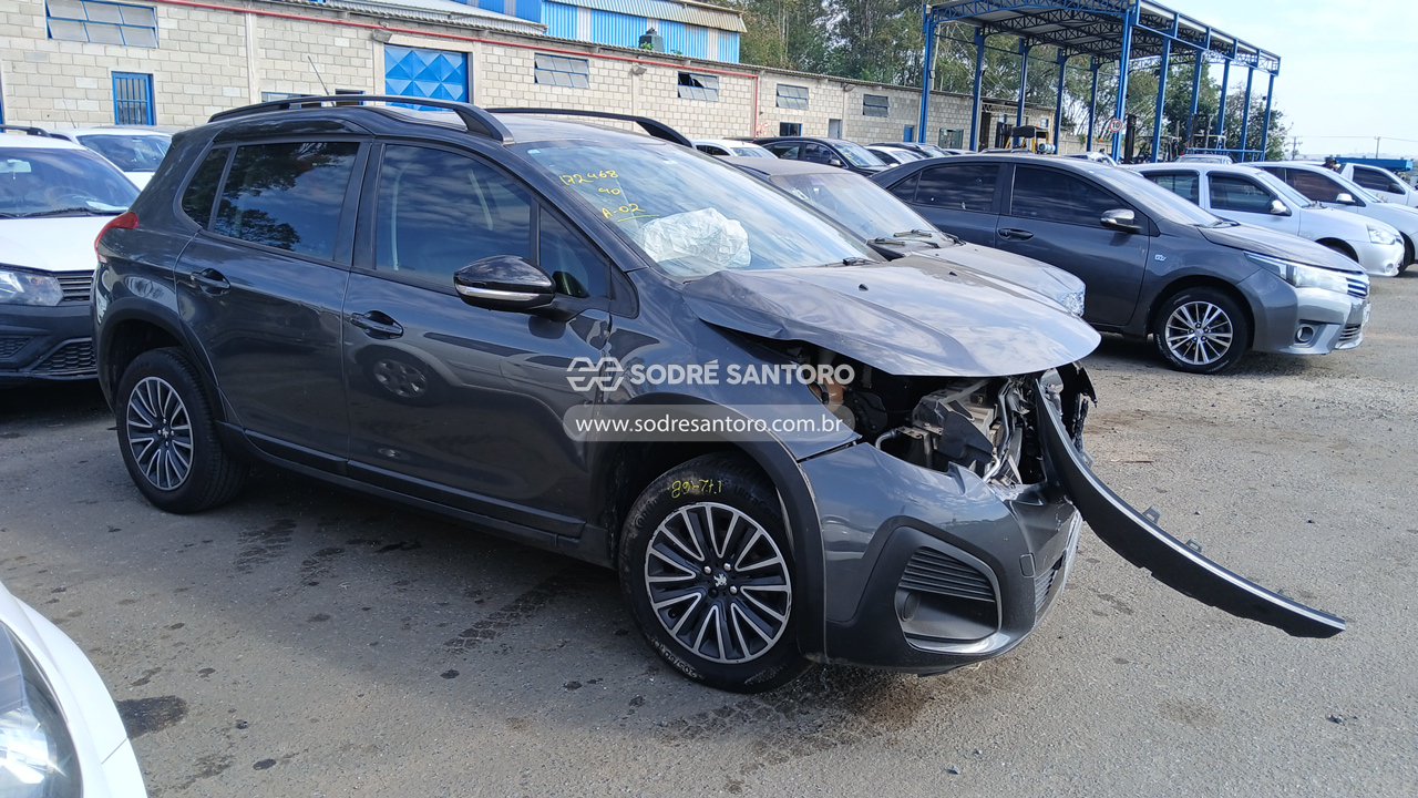 Peugeot 2008 Allure Eat6 2020 em leilão