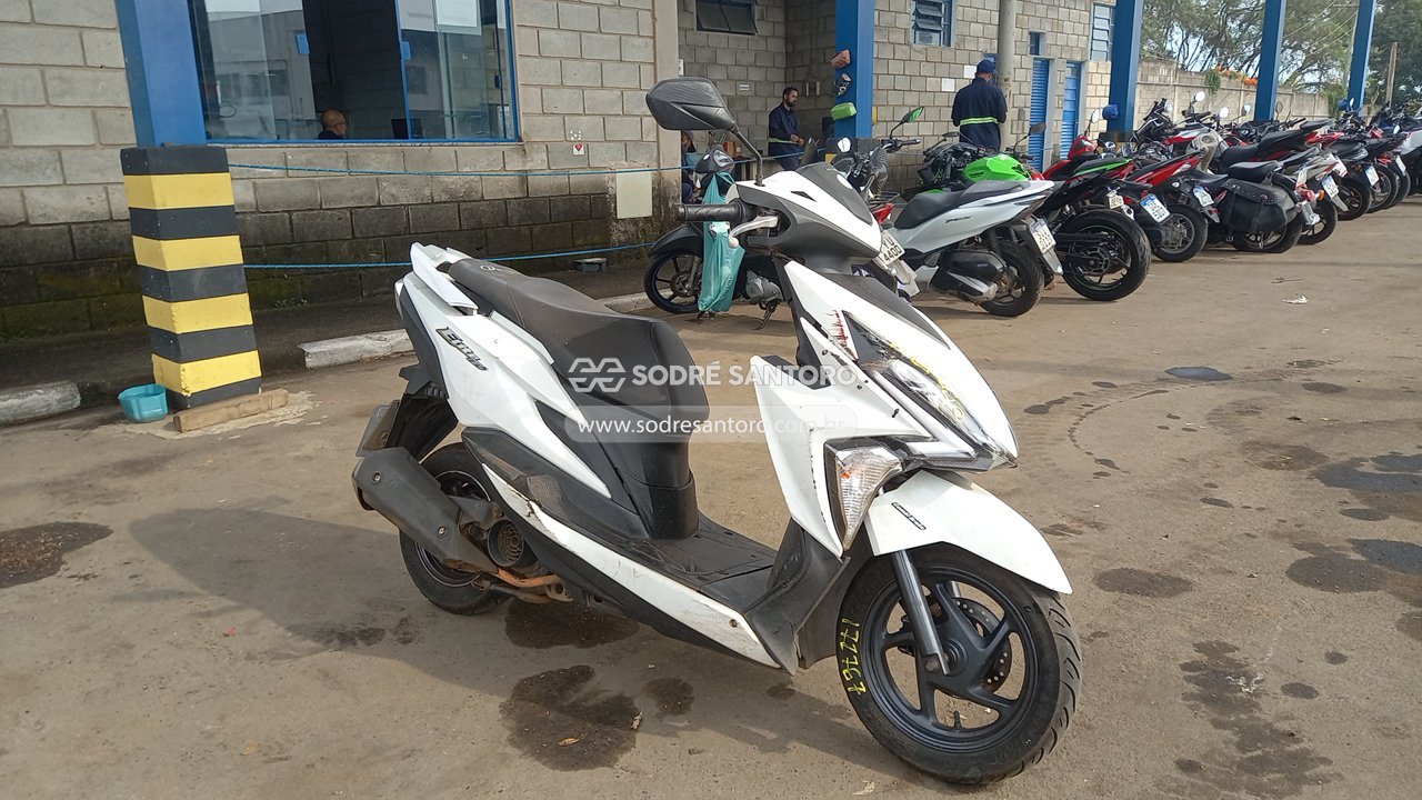 Honda Elite 125 2020 em leilão