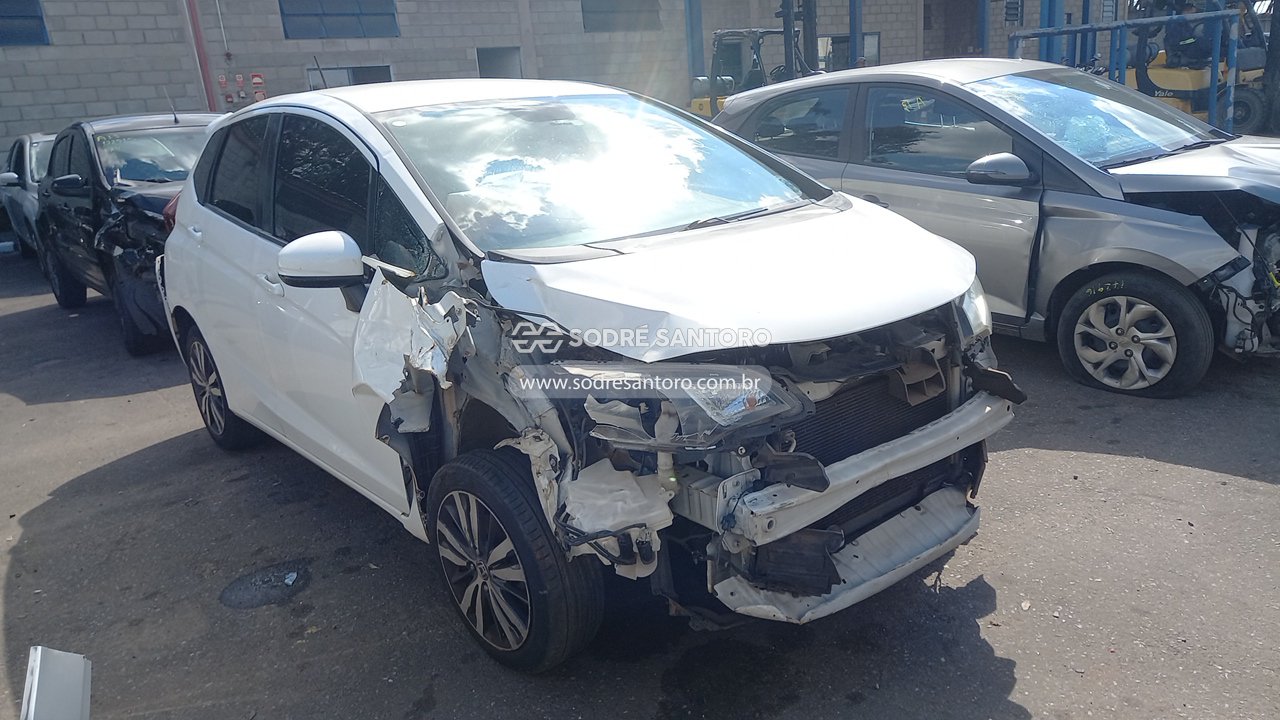 Honda Fit Ex Cvt 2015 em leilão