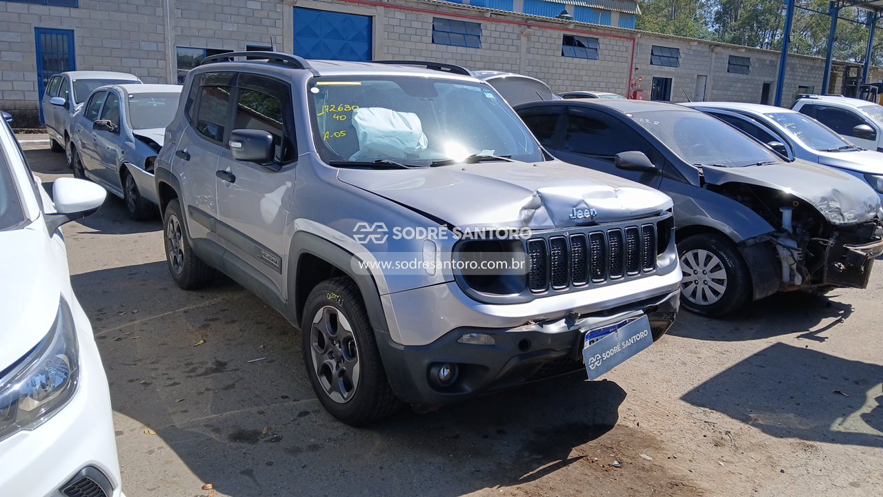 Jeep Renegade 1.8 Autom. 2020 em leilão