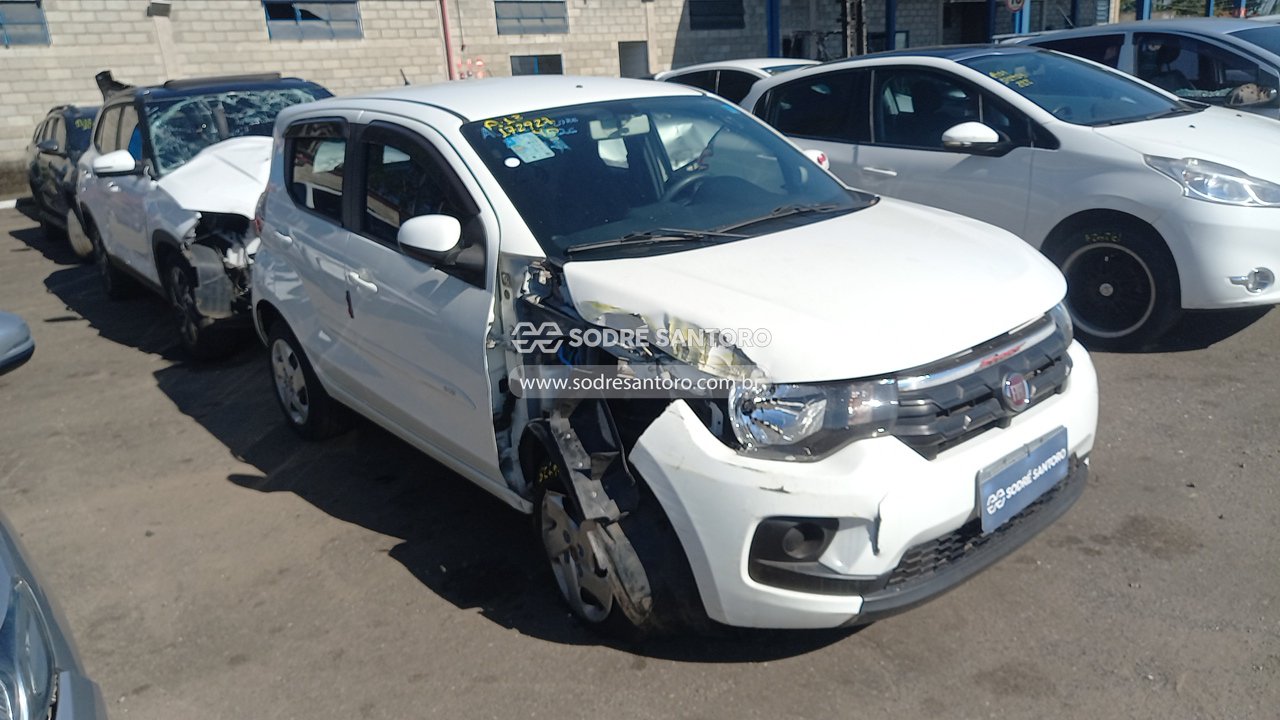 Fiat Mobi Like 2018 em leilão