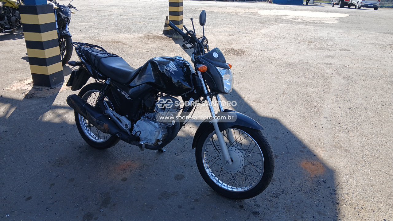 Honda Cg 150 Start 2015 em leilão