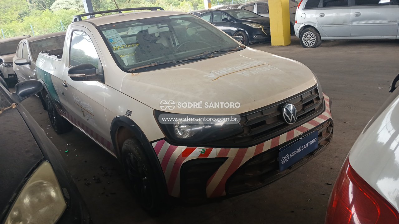 Volkswagen Saveiro Cs Rb Mf 2024 em leilão