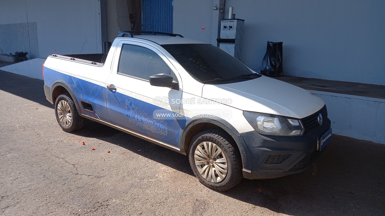 Volkswagen Saveiro Cs Rb Mpi 2023 em leilão