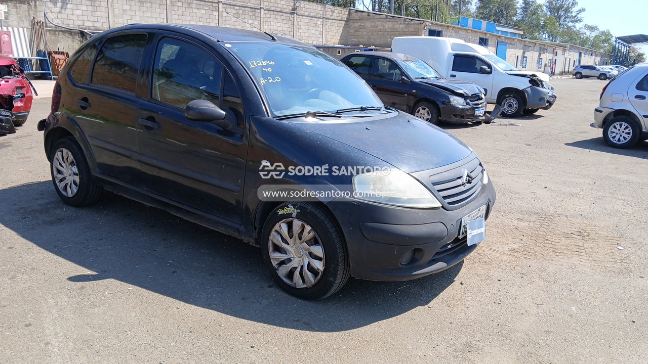 CITROËN C3 Glx 16 Flex 2008 em leilão — SP