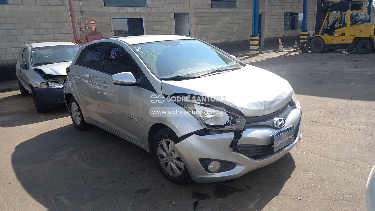 Hyundai Hb20 1.6m Comf 2014 em leilão — SP