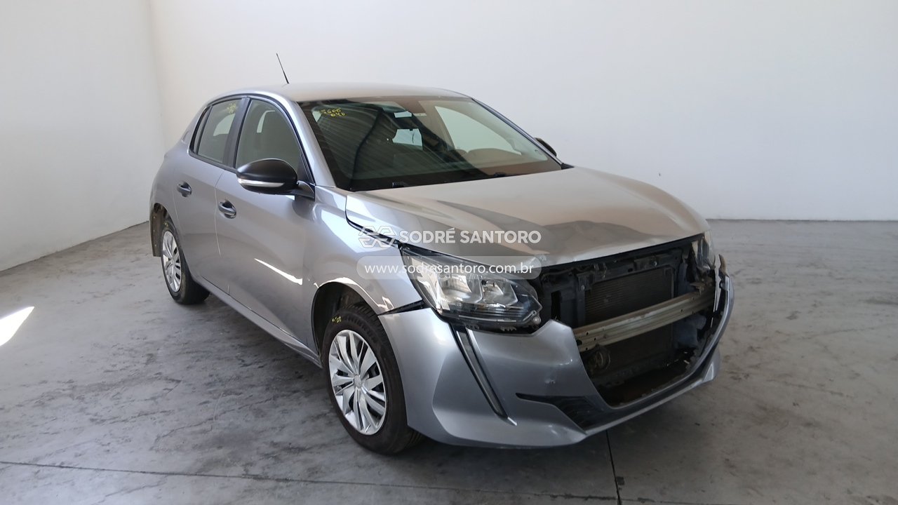 Peugeot 208 Like Mt 2023 em leilão