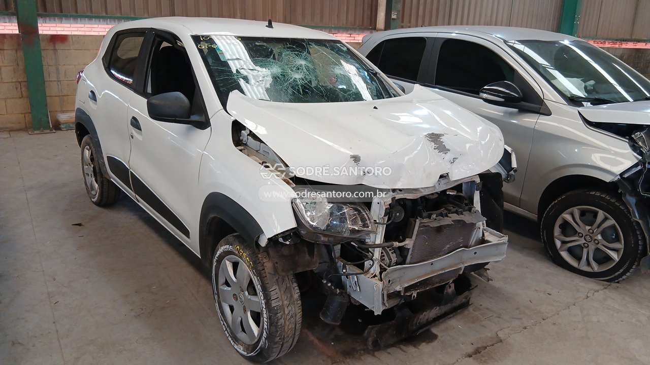 Renault Kwid Zen 10mt 2019 em leilão