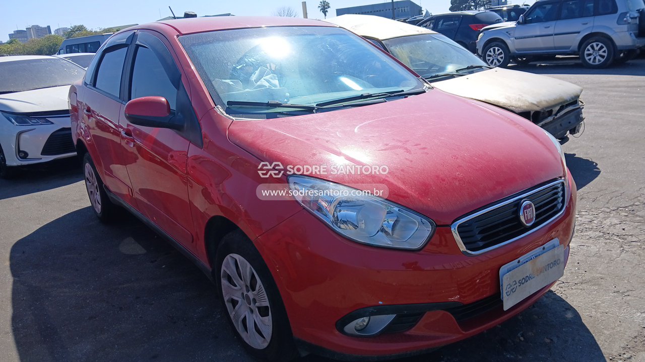 Fiat Siena Attractiv 1.4 2018 em leilão