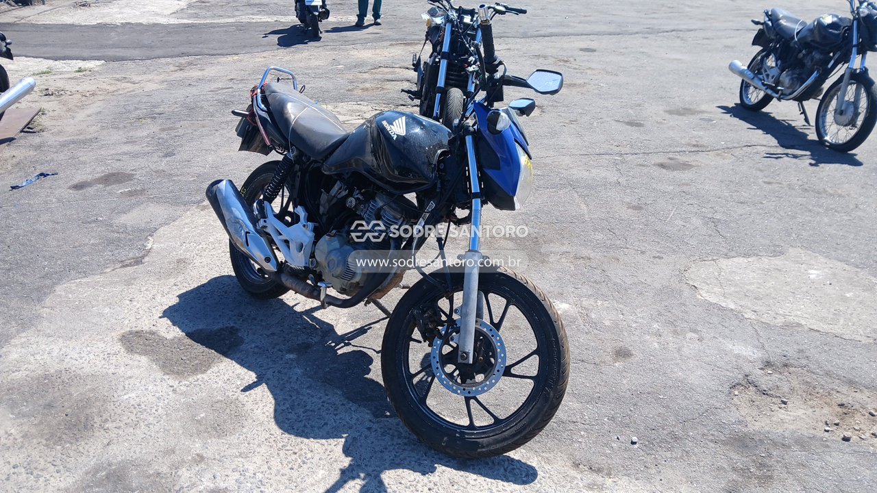 Honda Cg 160 Start 2020 em leilão