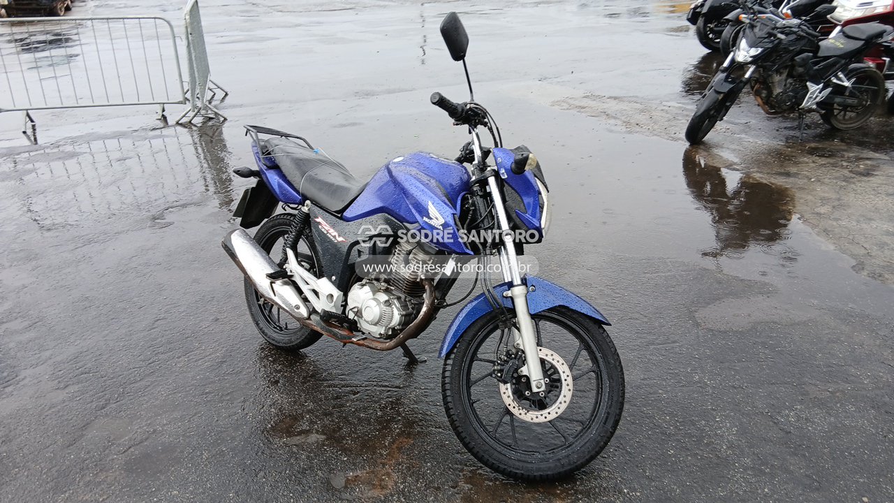 Honda Cg 160 Fan 2022 em leilão