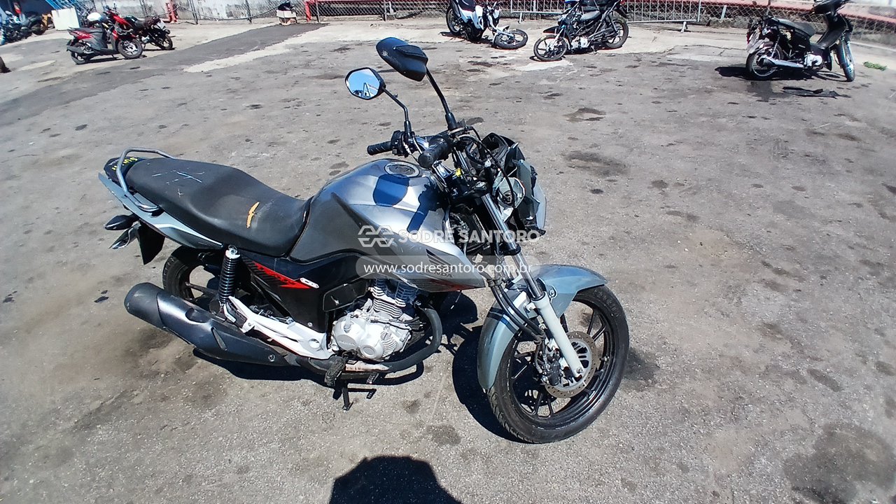 Honda Cg 160 Fan 2021 em leilão