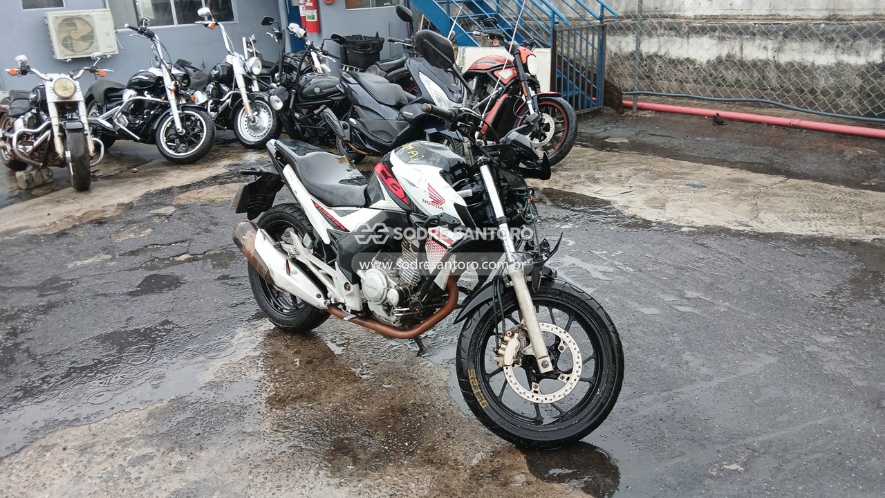 Honda Cb 250f Twister Cbs 2019 em leilão