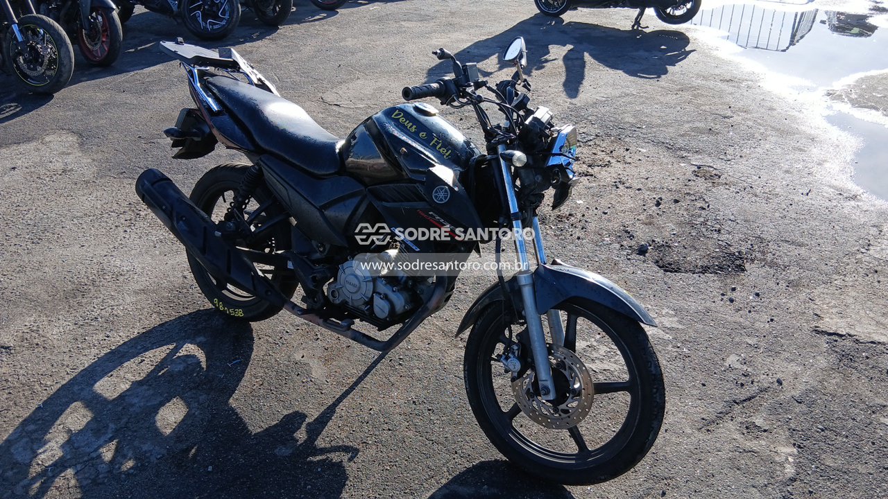 Yamaha Ys 150 Fazer Ed 2015 em leilão