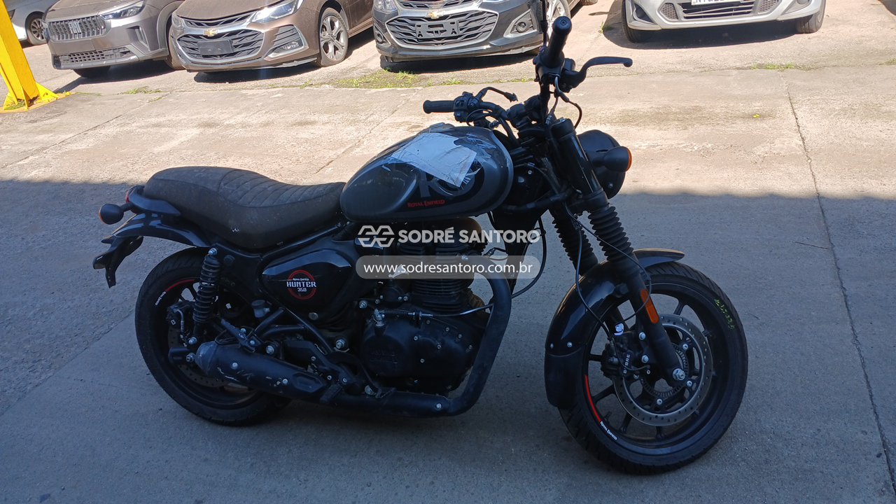 Royal Enfield Royal Hunter 350 2025 em leilão
