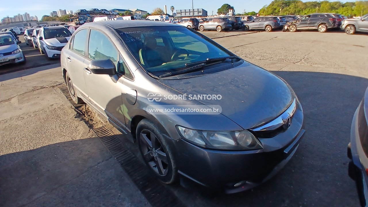 Honda Civic Lxl Flex 2011 em leilão