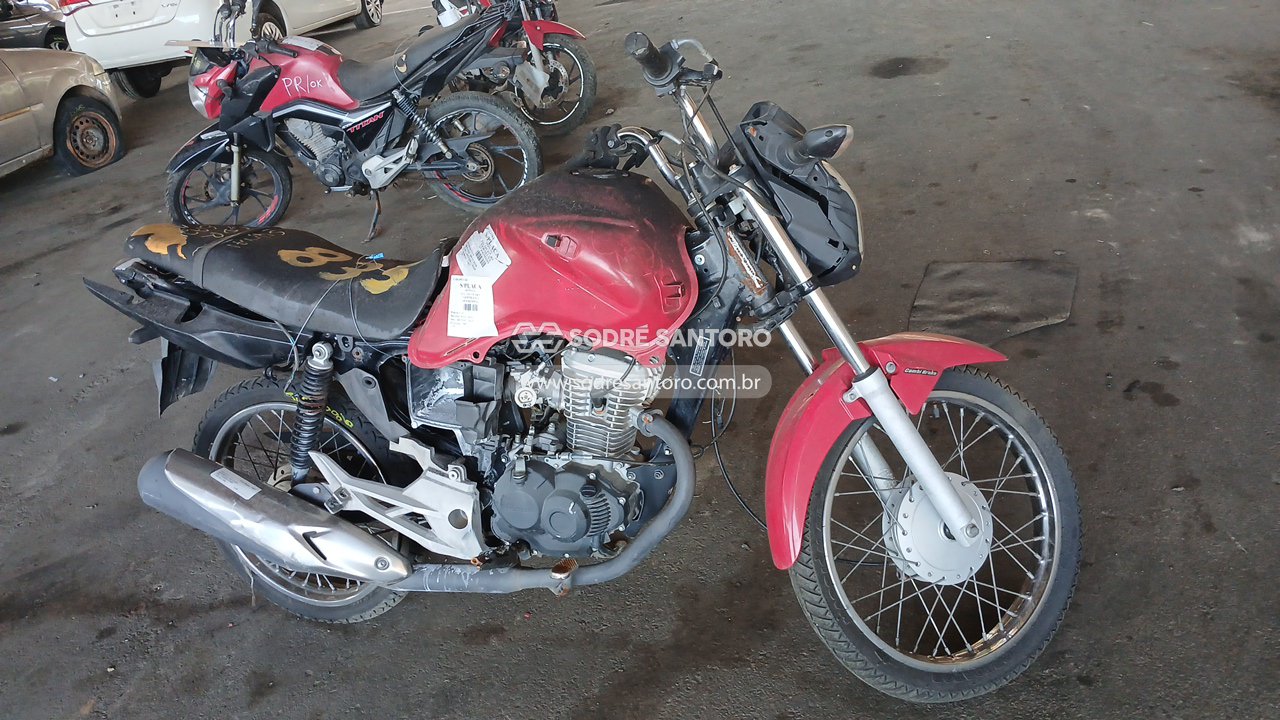 Honda Cg 160 Titan 2023 em leilão