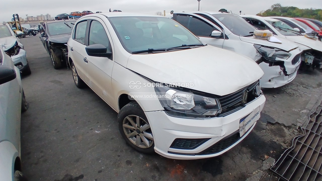 Volkswagen Gol 1.0l Mc4 2022 em leilão
