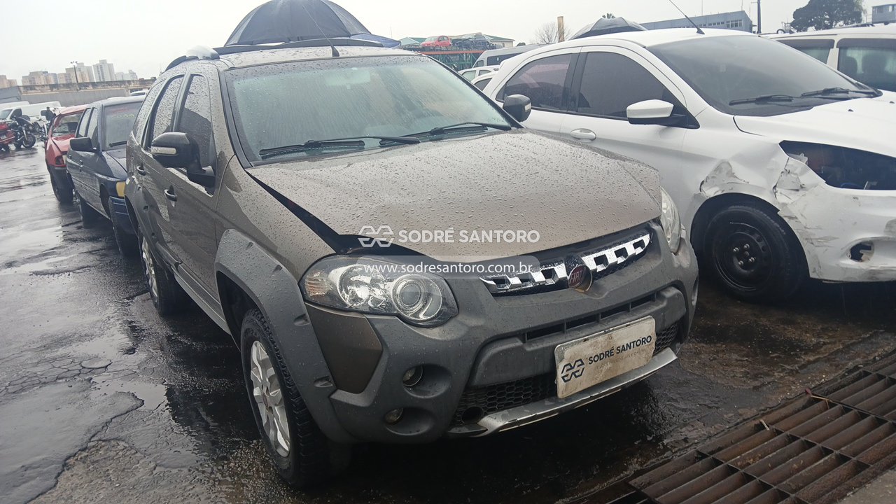 Fiat Palio Wk Adven Flex 2014 em leilão