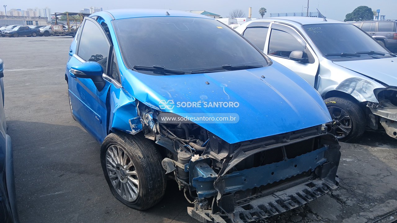Ford Fiesta Ha 1.6l Tiab 2016 em leilão