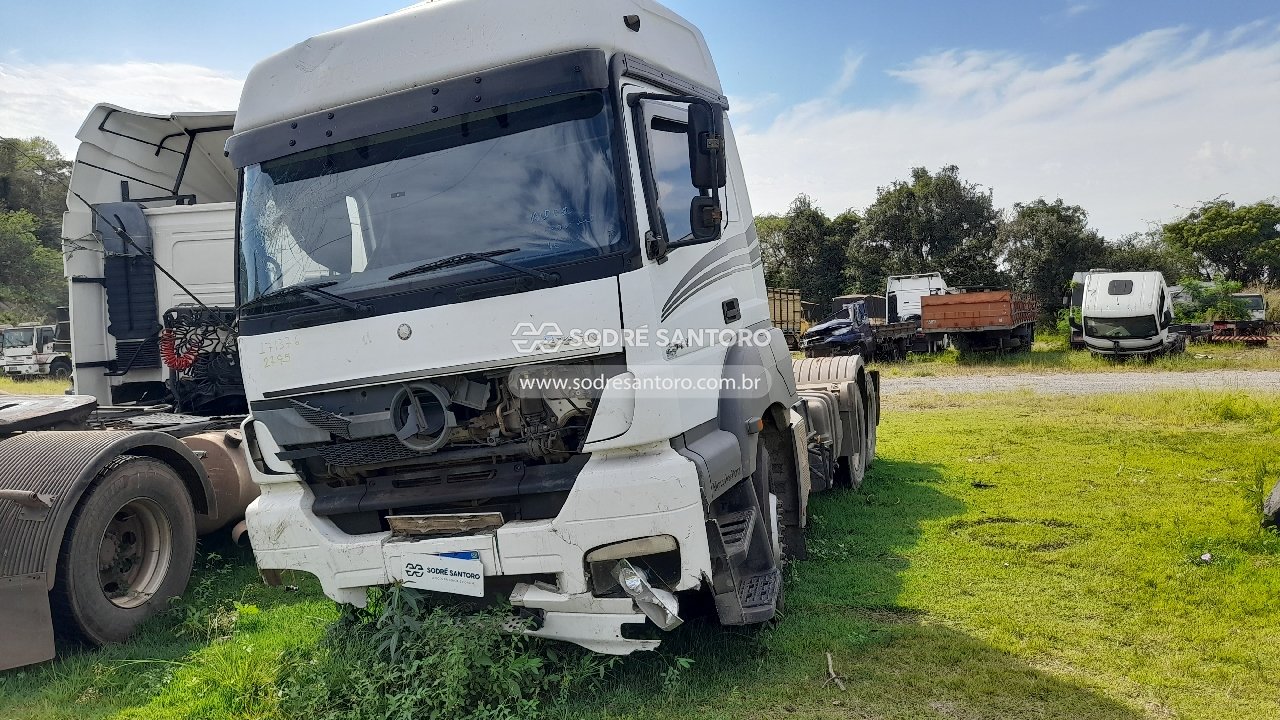 Mercedes-benz Axor 2544 S 2021 em leilão
