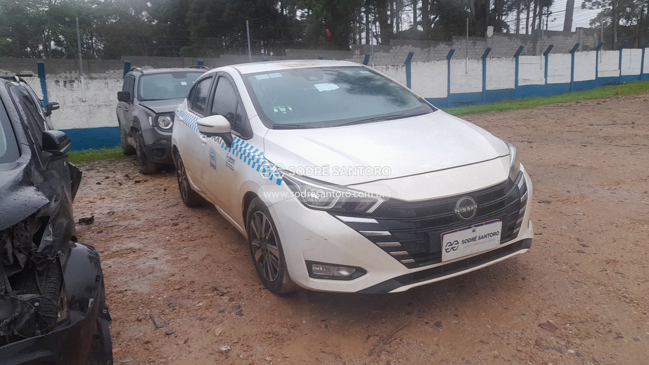 Nissan Versa Advnc Cvt 2025 em leilão — PR