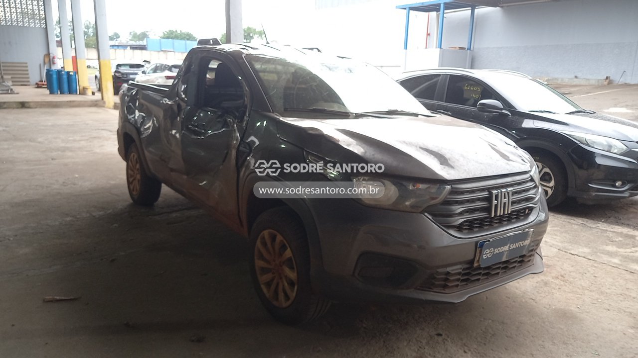 Fiat Strada Freedom Cs13 2025 em leilão