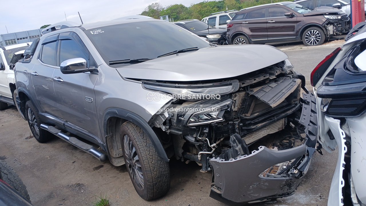 Fiat Toro Ranch At9 4x4 2025 em leilão
